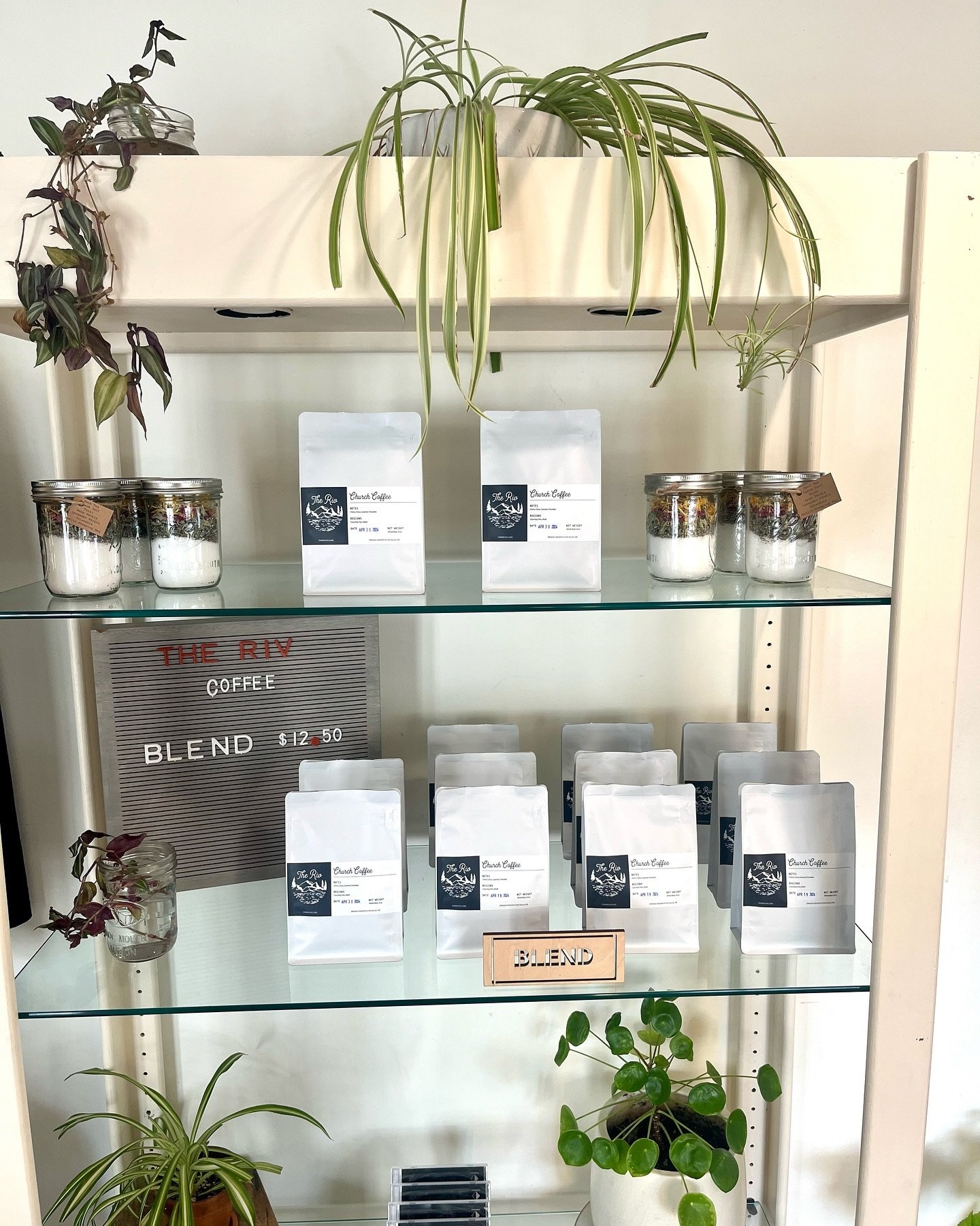 We have our coffee shelves stocked with fresh coffee! Don&rsquo;t forget to stop in this weekend to snag a bag ☕️

#coffee #theriv #cafe #specialtycoffee #specialtyroaster #yelptop100 #pnw #oregon #foodie #breakfast #brunch #lunch #coffeeshop #lunchs