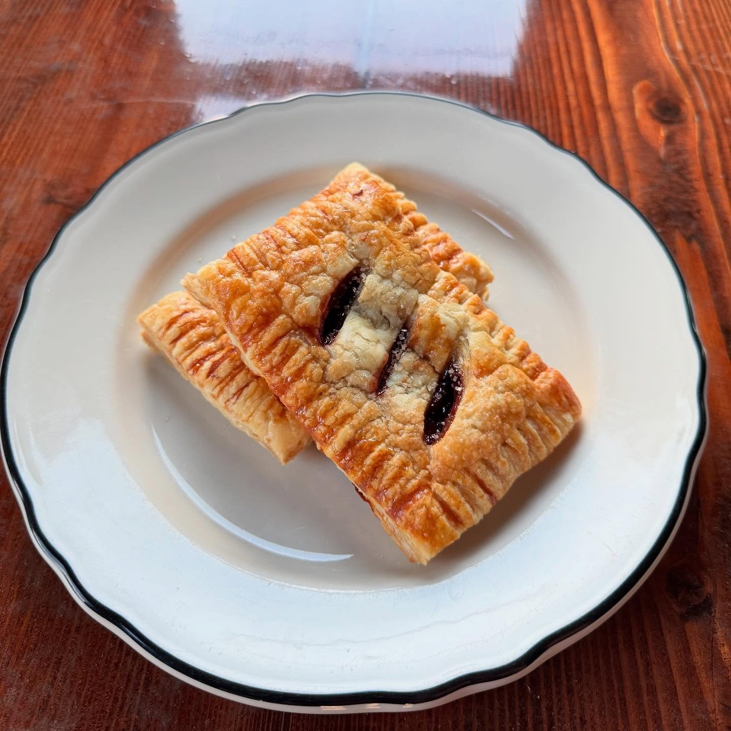 Available tomorrow at the cafe&hellip; Cherry Hand-pies 🍒🌸