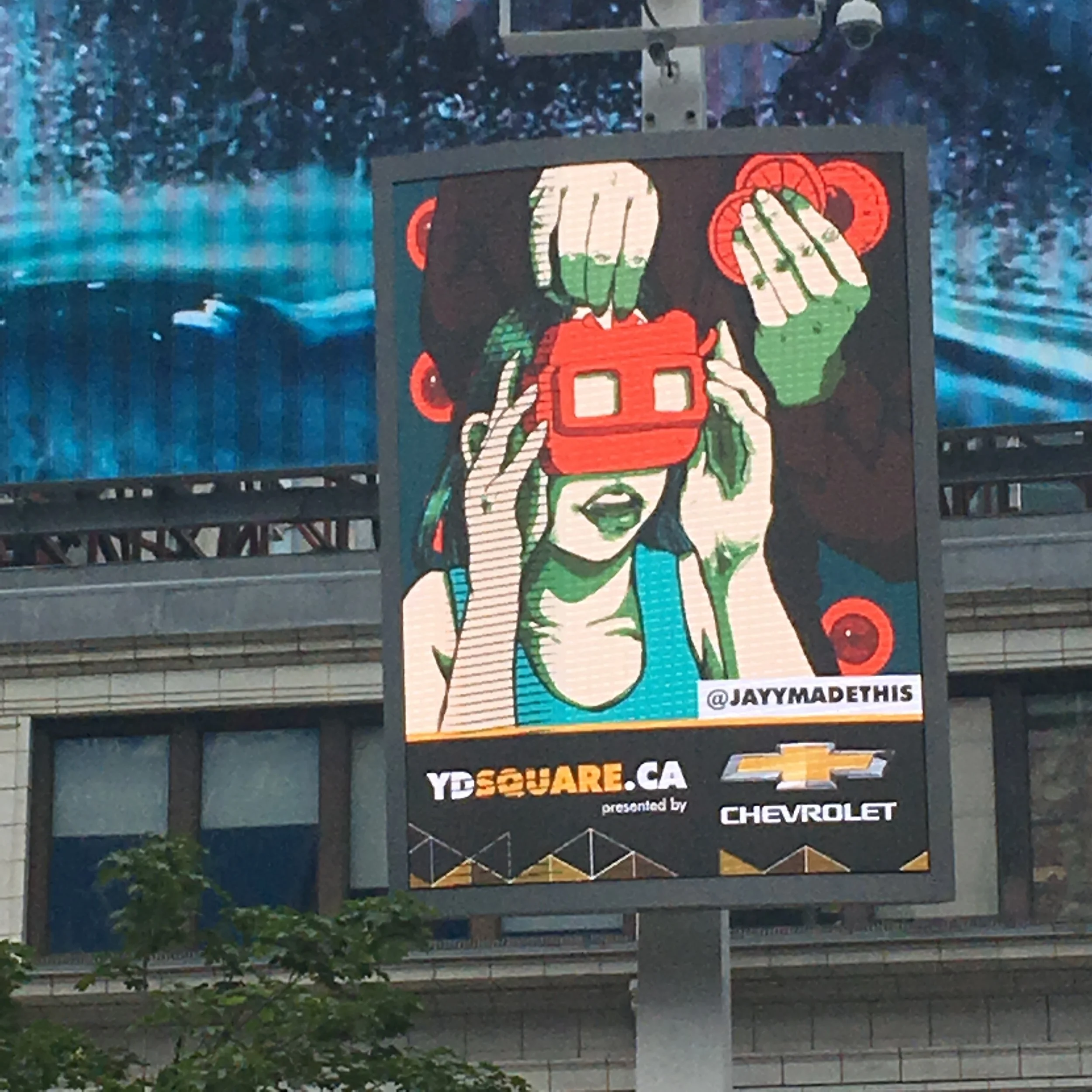 Yonge-Dundas Square: Monthly Digital Art Exhibit