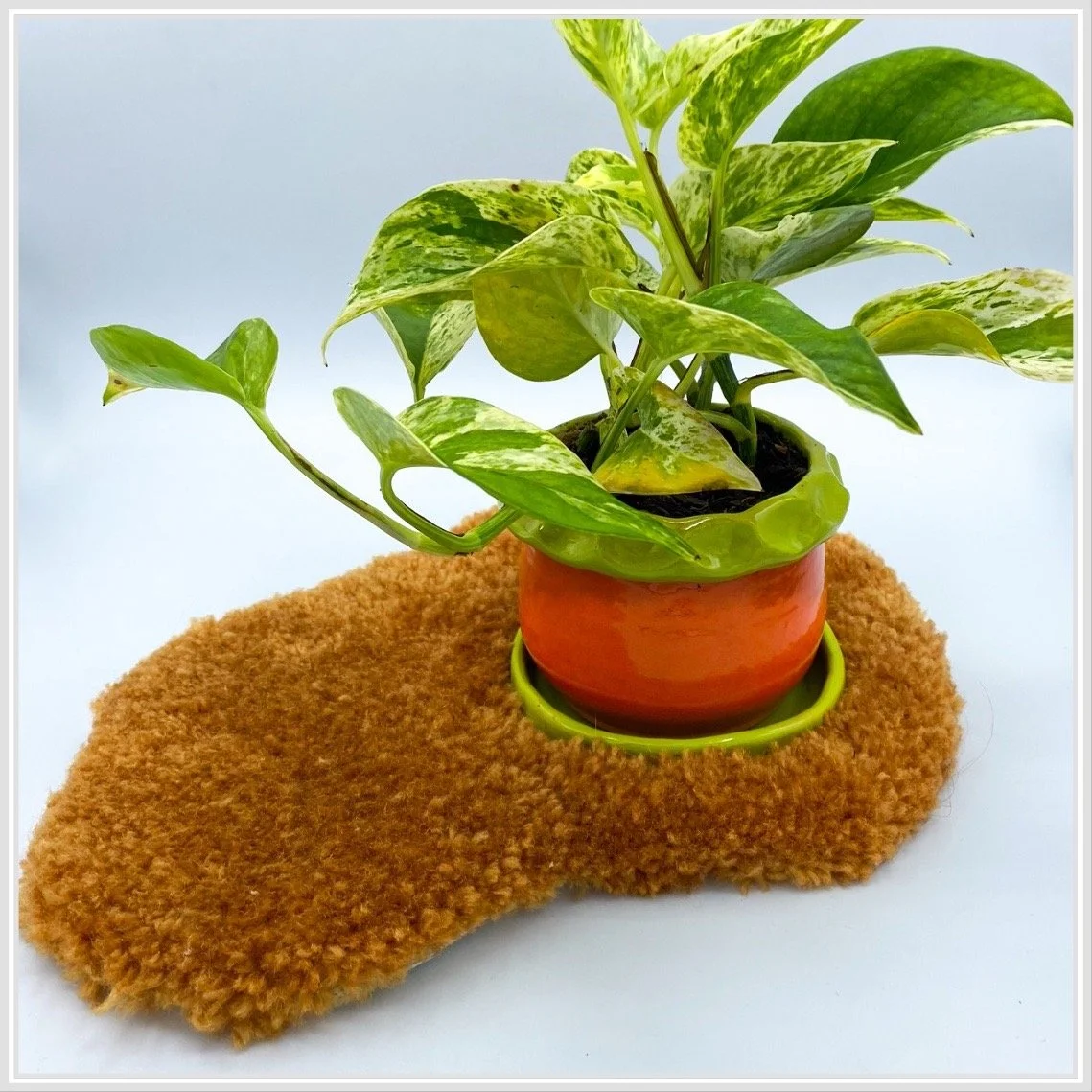 Planter with Rug Tray