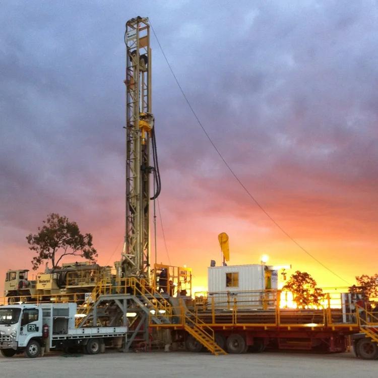 Drill Stem Testing Farley Riggs Inflate DST at sunset