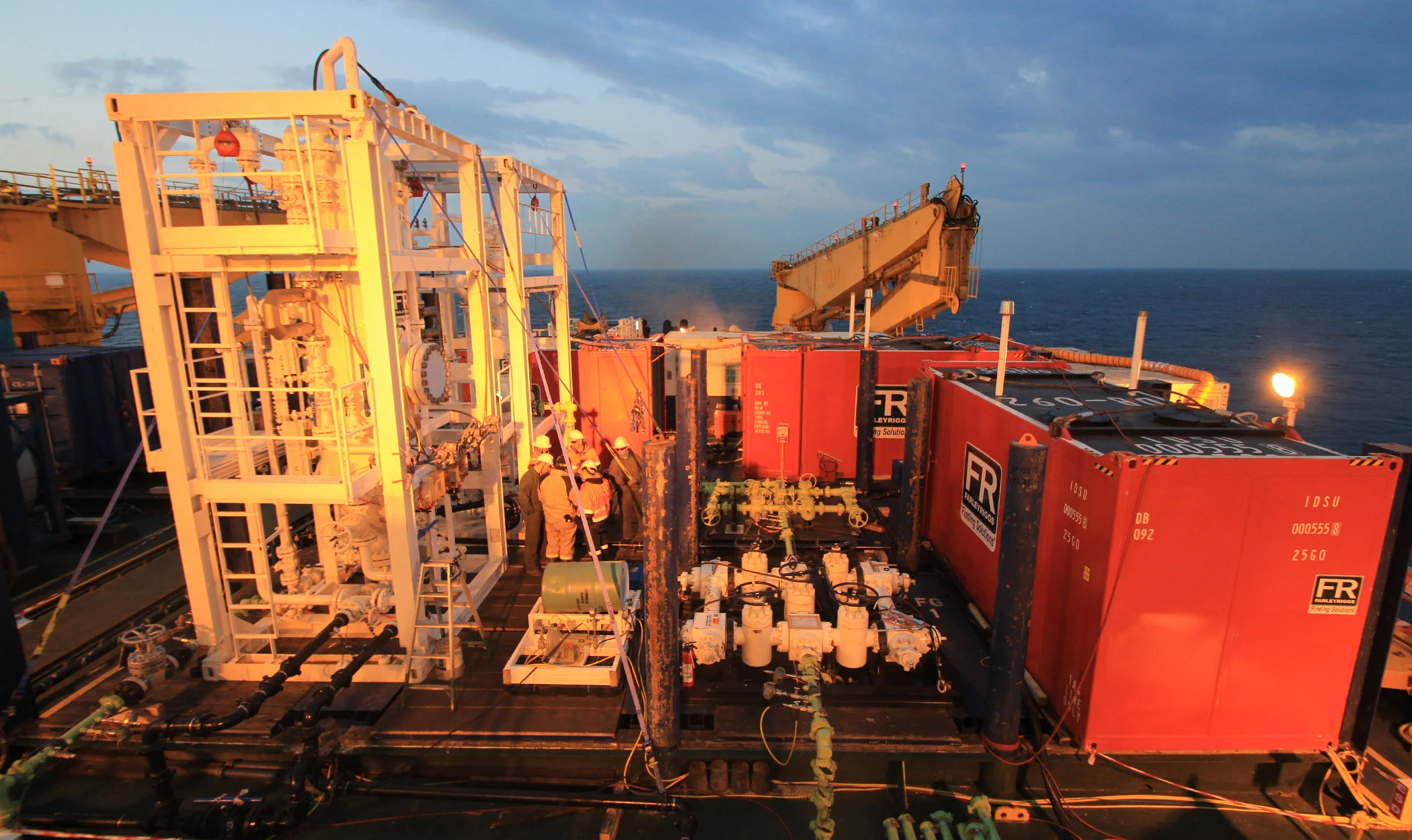 Farley Riggs ocean rig drilling machine equipment