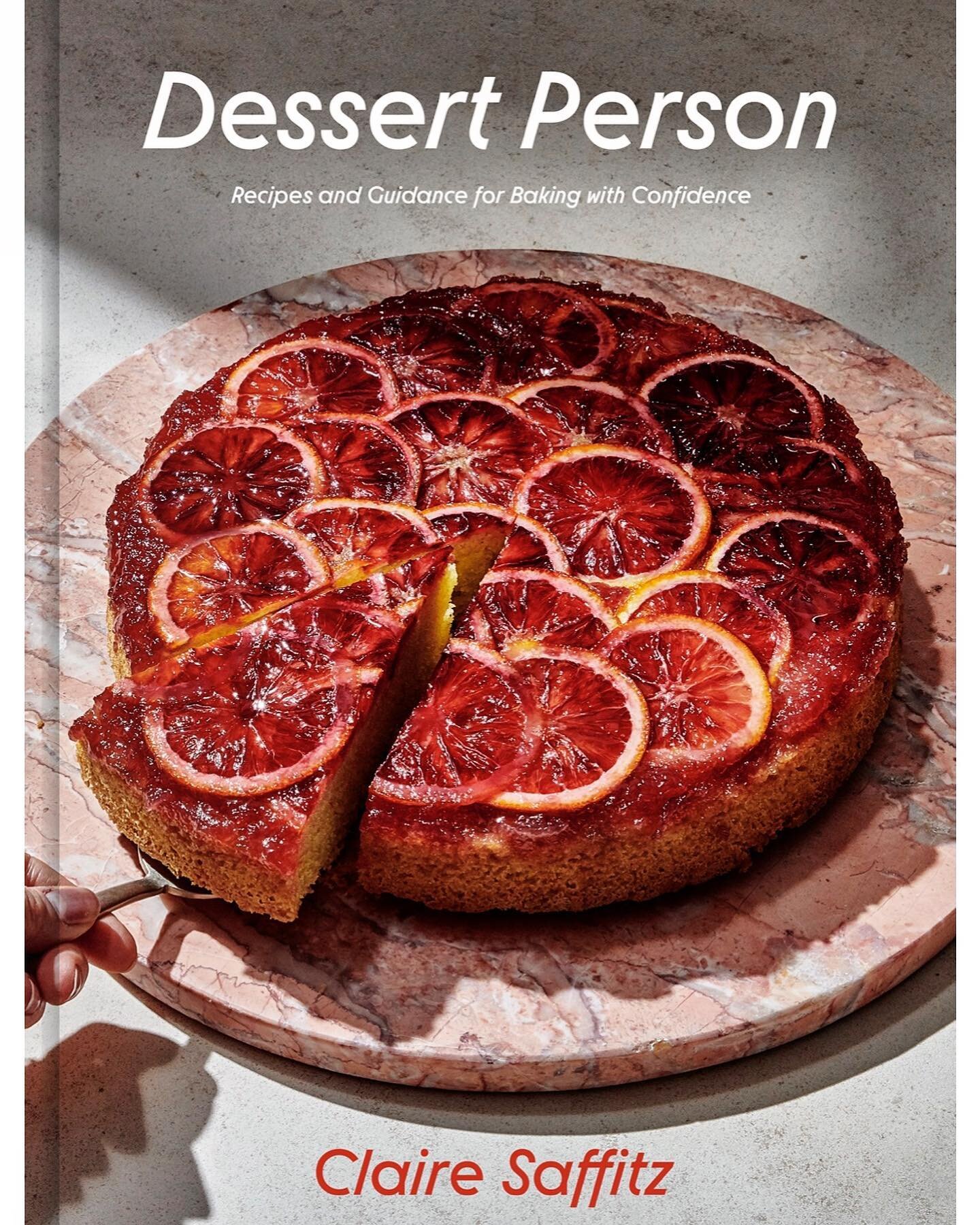 I am beyond proud and excited to share the cover of my first book Dessert Person: Recipes and Guidance for Baking with Confidence, and to share that she is due out October 20th, 2020, from my friends at @clarksonpotter. It&rsquo;s available for preor