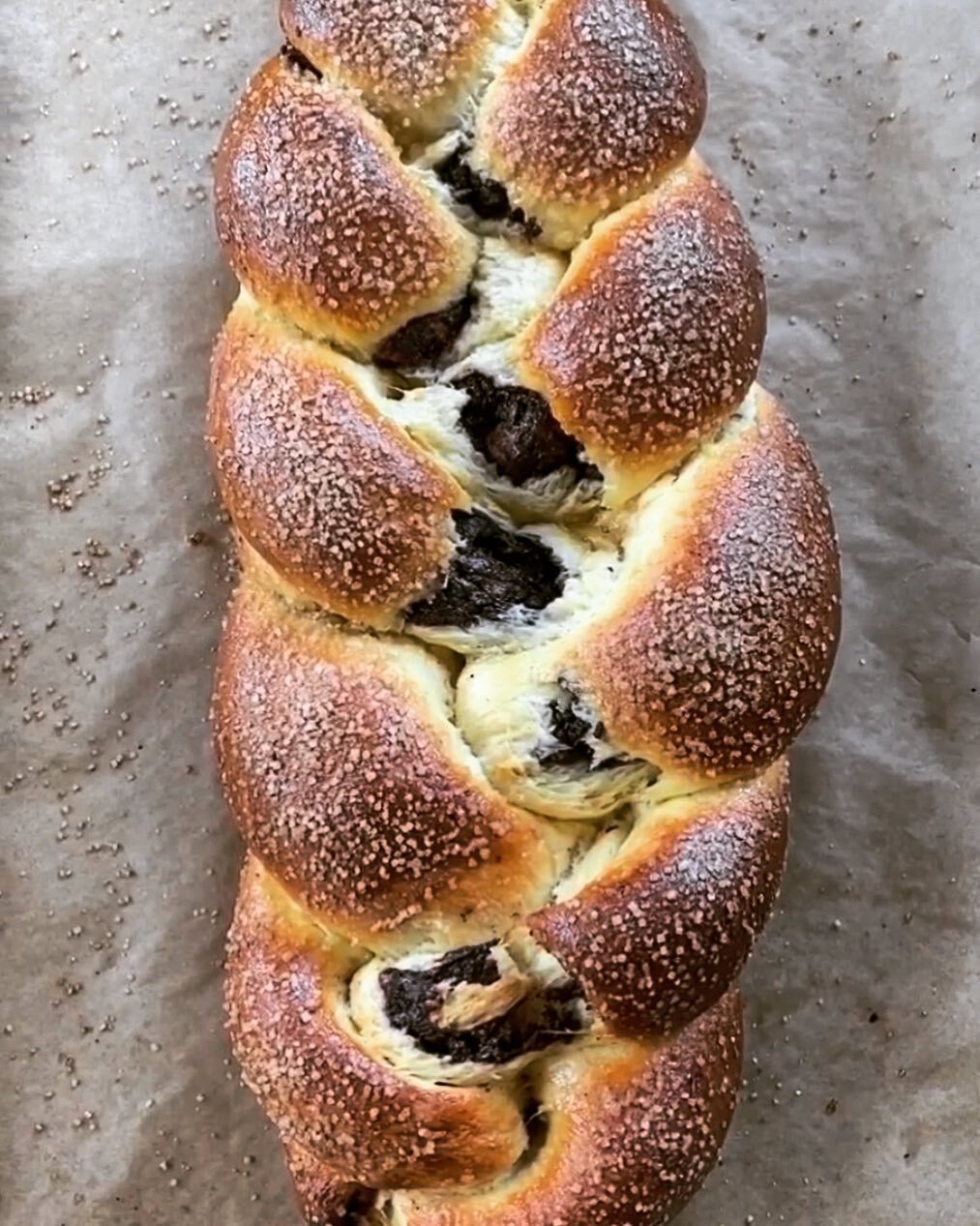 Made Babkallah, a mashup of babka/challah and one of my favorite treats, over on @instagram last week &mdash; the recipe originally appeared in the 2015 holiday issue of @bonappetitmag (you can find it online) and a slightly updated version is in my 