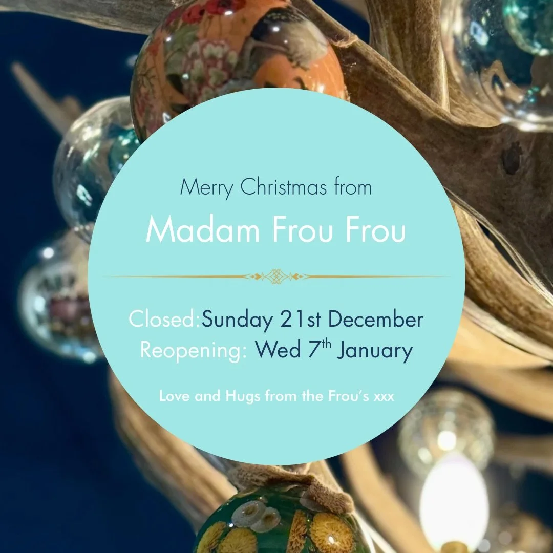 To all of our beautiful guests here at the Frou&hellip;Thank you so much for your love and friendship this year. 💕 Wishing you and your loved ones a lovely deserved Xmas break. See you in 2026, big hugs 🤗xxx