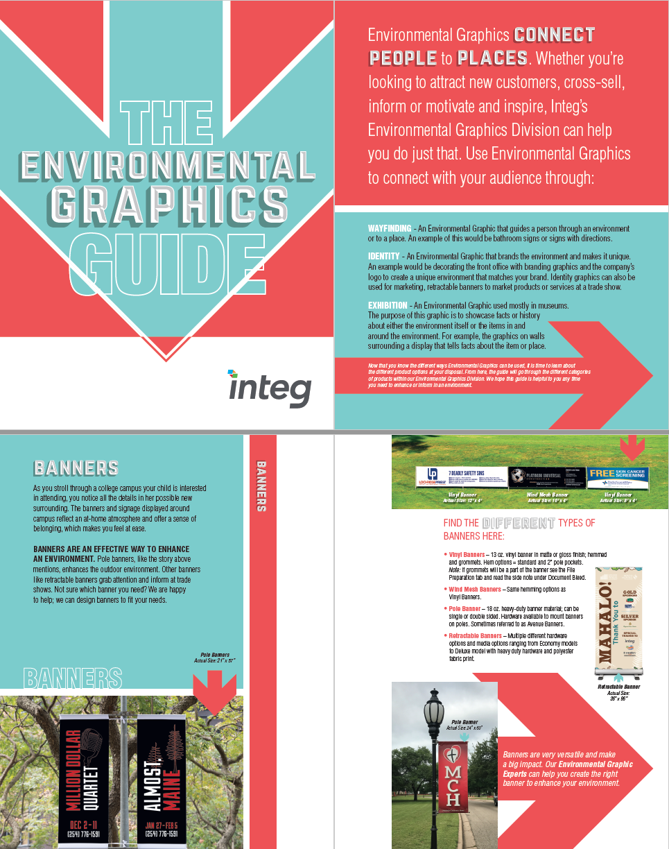 Environmental Graphics Brochure