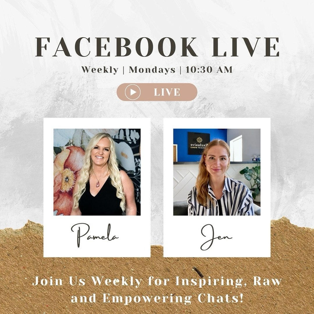 📣 ANNOUNCEMENT!! We NOW will be doing weekly FB live checkings. Each week tune in to real and raw chats with myself and daughter Jen. #PamelaSpeaksLive