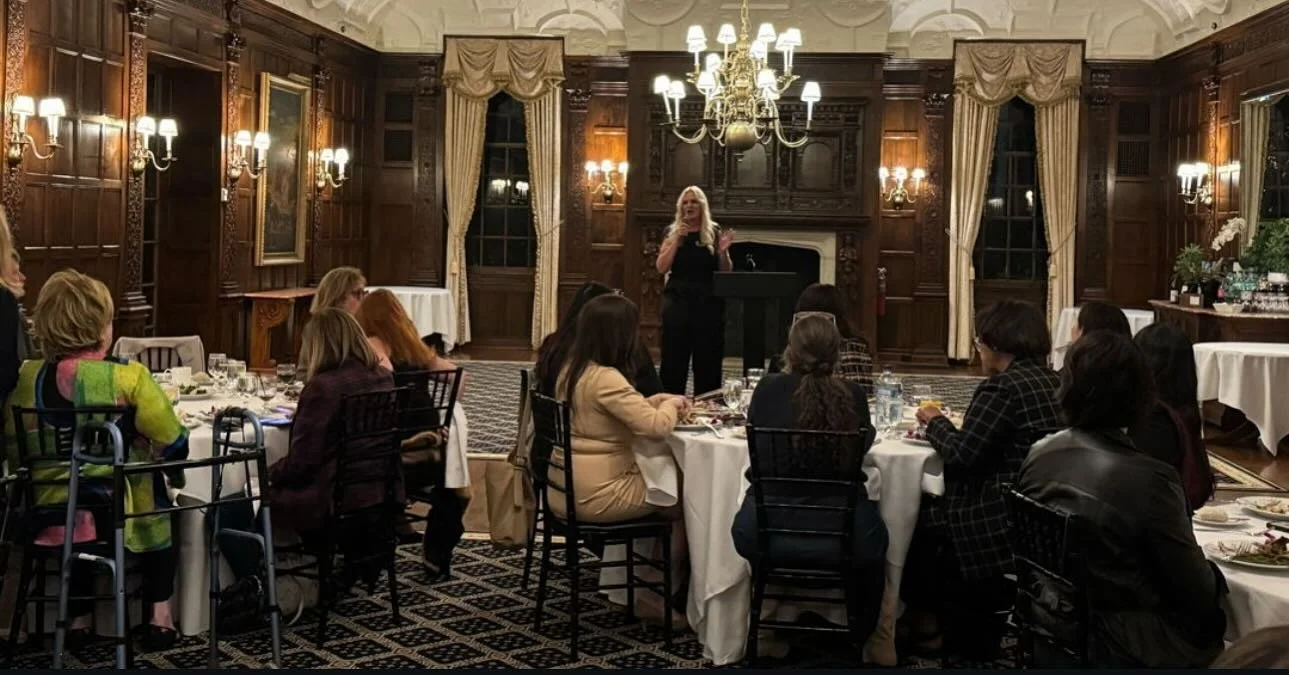 ✨ At 60 years old, I finally made it to New York City.
Speaking to 45 incredible women about courage, resilience, and following your heart was a dream come true. Never silence that small, beautiful voice inside you ❤️ she will lead you home. 

#Pamel