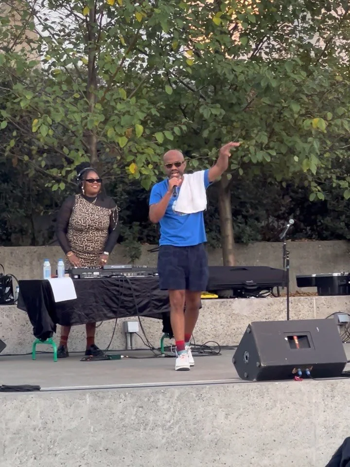 Yesterday was beyond amazing at @omca celebrating the 60th anniversary of the #blackpantherparty @bpp60th + hearing words from the OG panther Brother Bullwip +. opening up for Ⓜ️Ⓜ️ 🙏🏾🏆 @macarthurmaze (appreciate you holding it down @_djkream ) + s