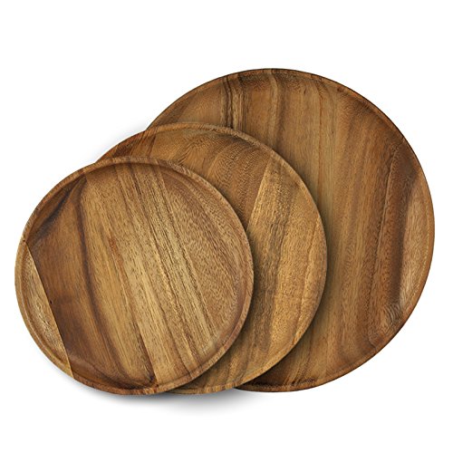 acacia wood platters