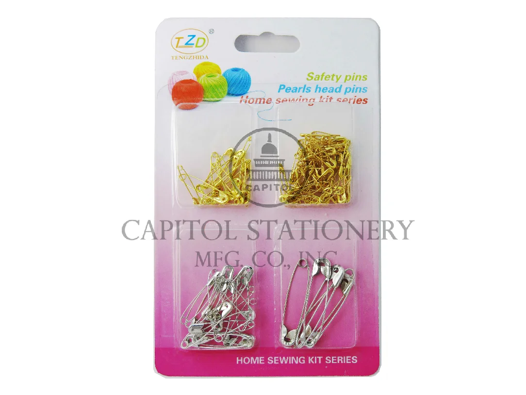 Gold & Silver Safety Pins P1110870