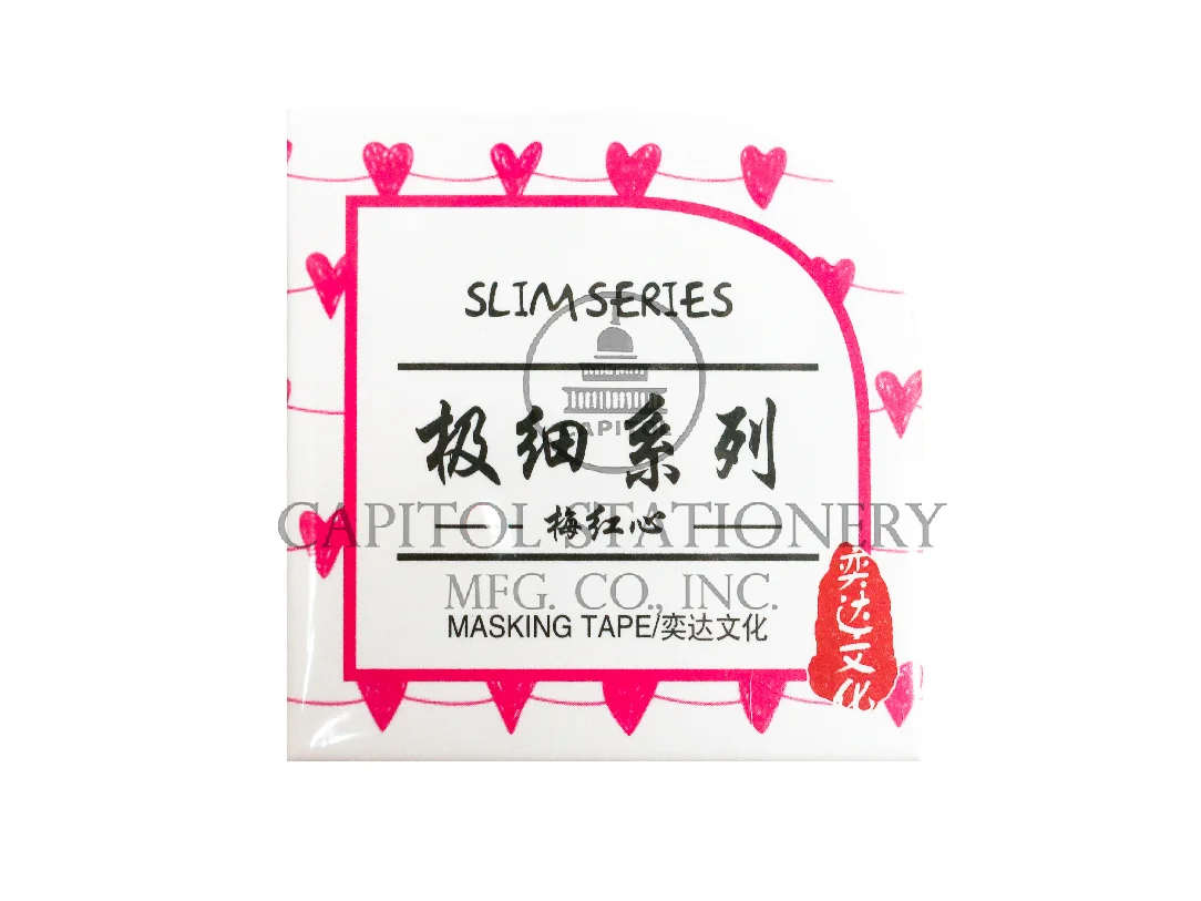 WSHI DECO TAPE D2434 SLIM HEART