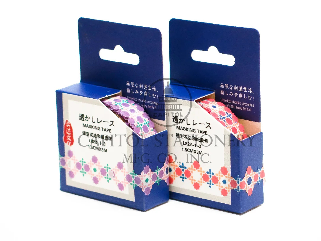 WSHI DECO TAPE D2477 PINK PATTERN