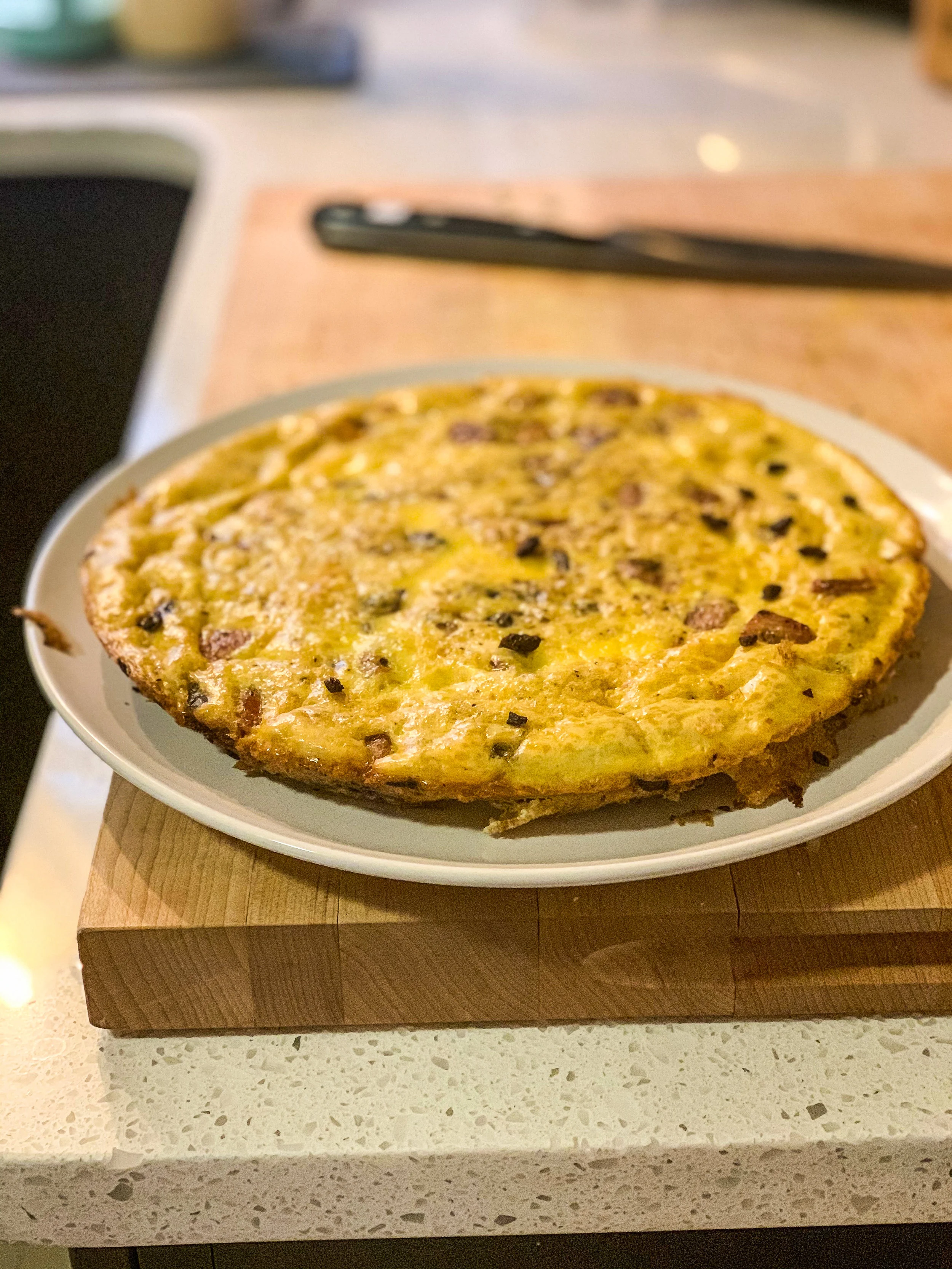 Lazy Weekday Frittata 