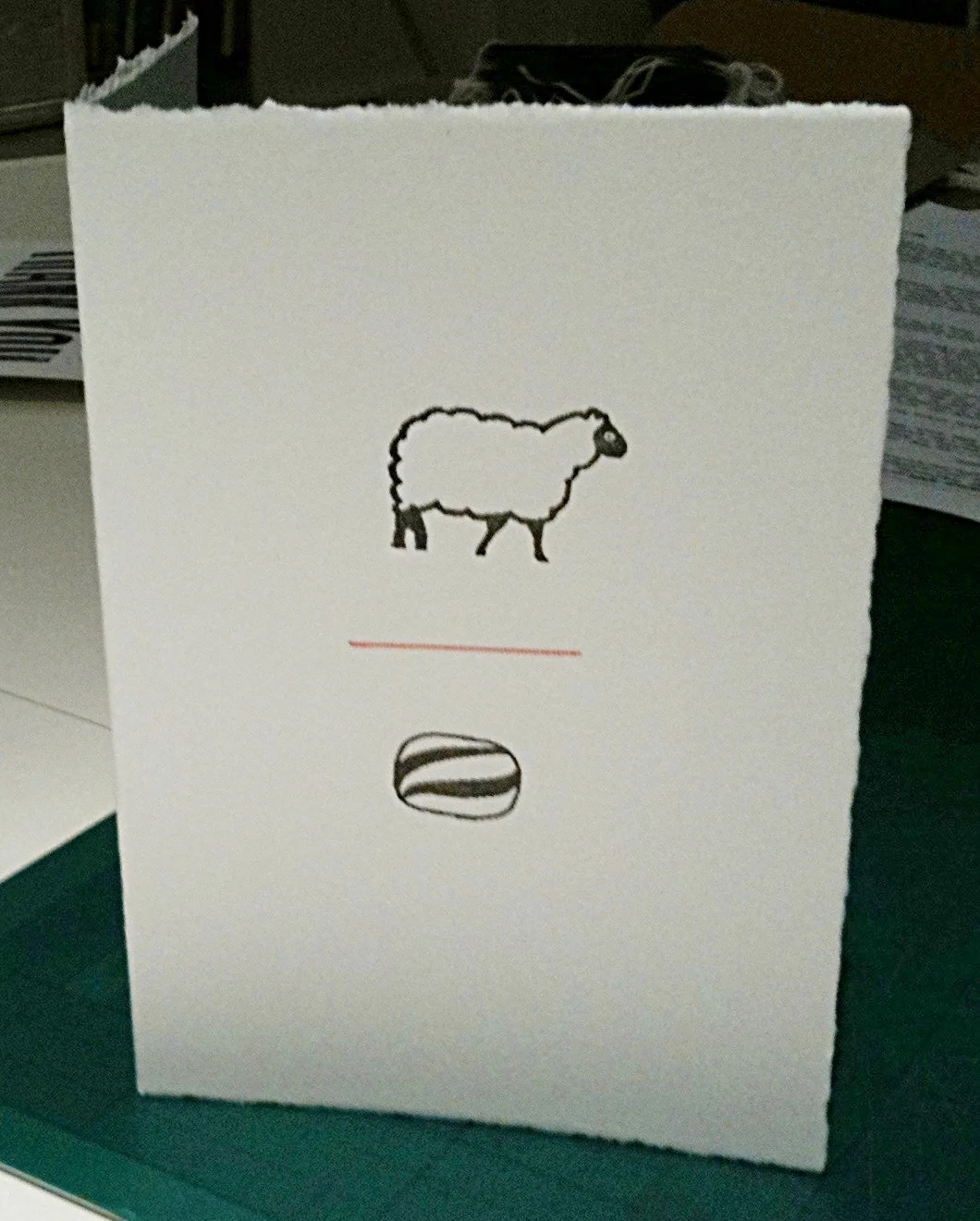  It's a rebus - get it? 