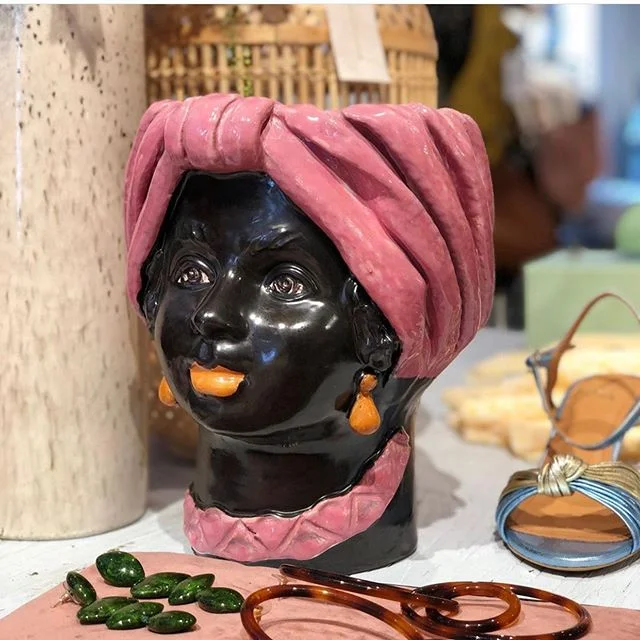 All About Webshop 400 Giacomo Alessi Testa Donna Turbante Pink