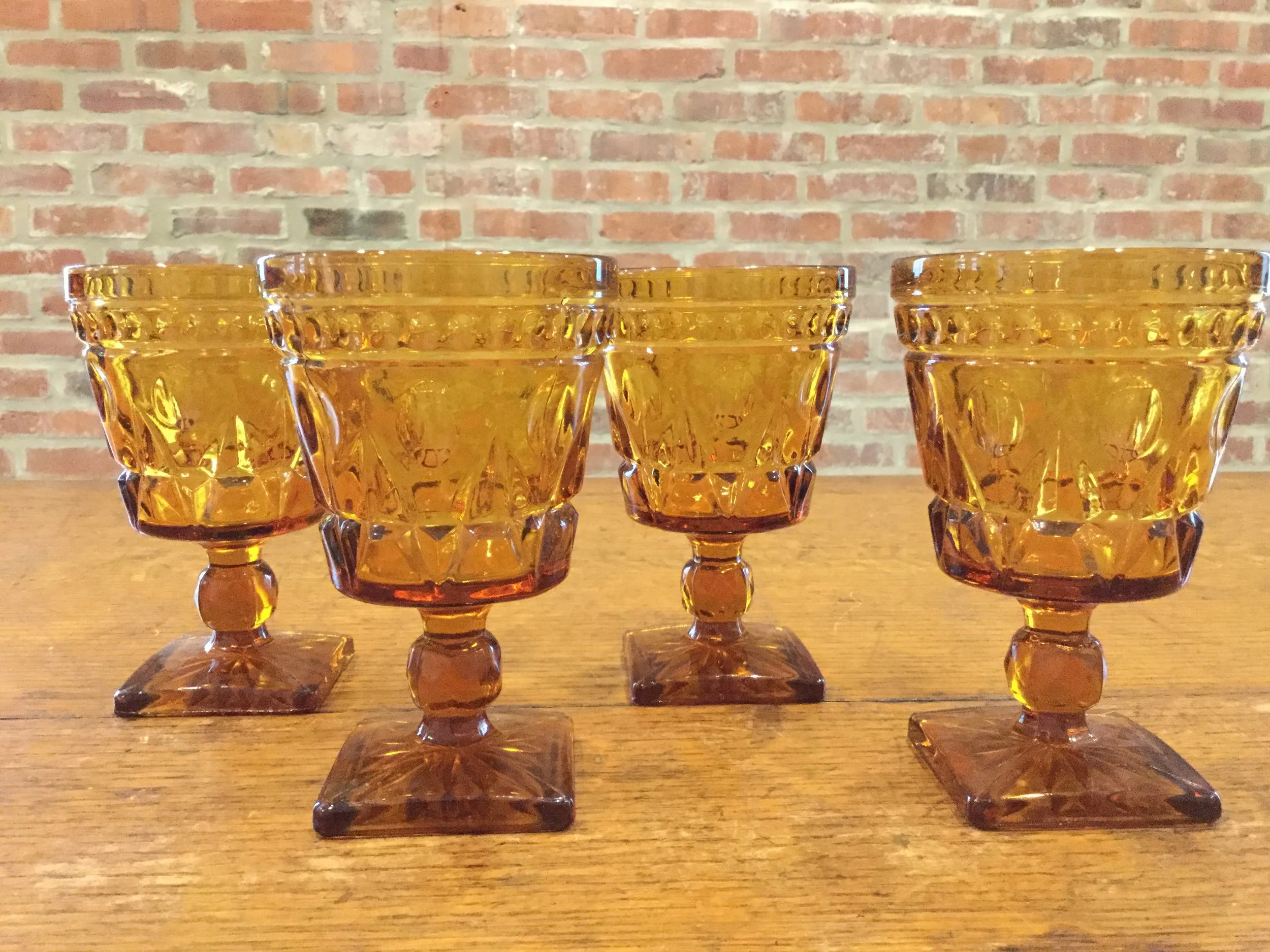 Assorted Colored Water Goblets - $2.00 each