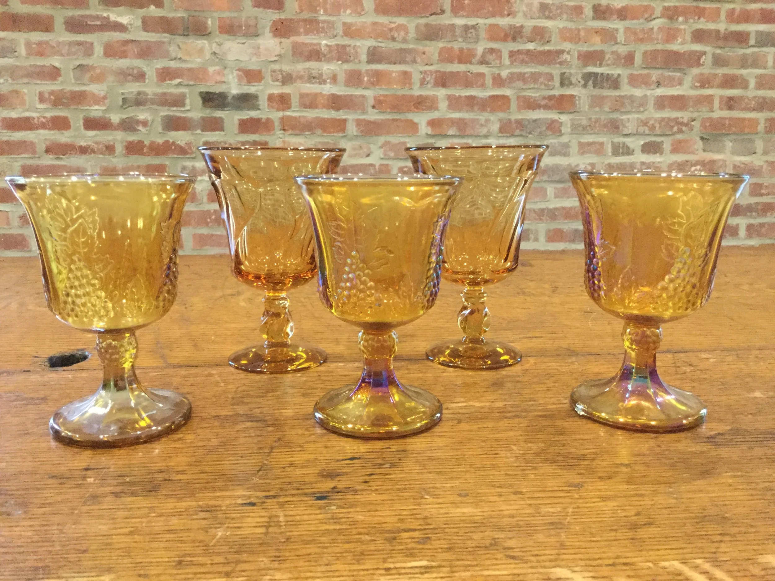 Assorted Colored Water Goblets - $2.00 each
