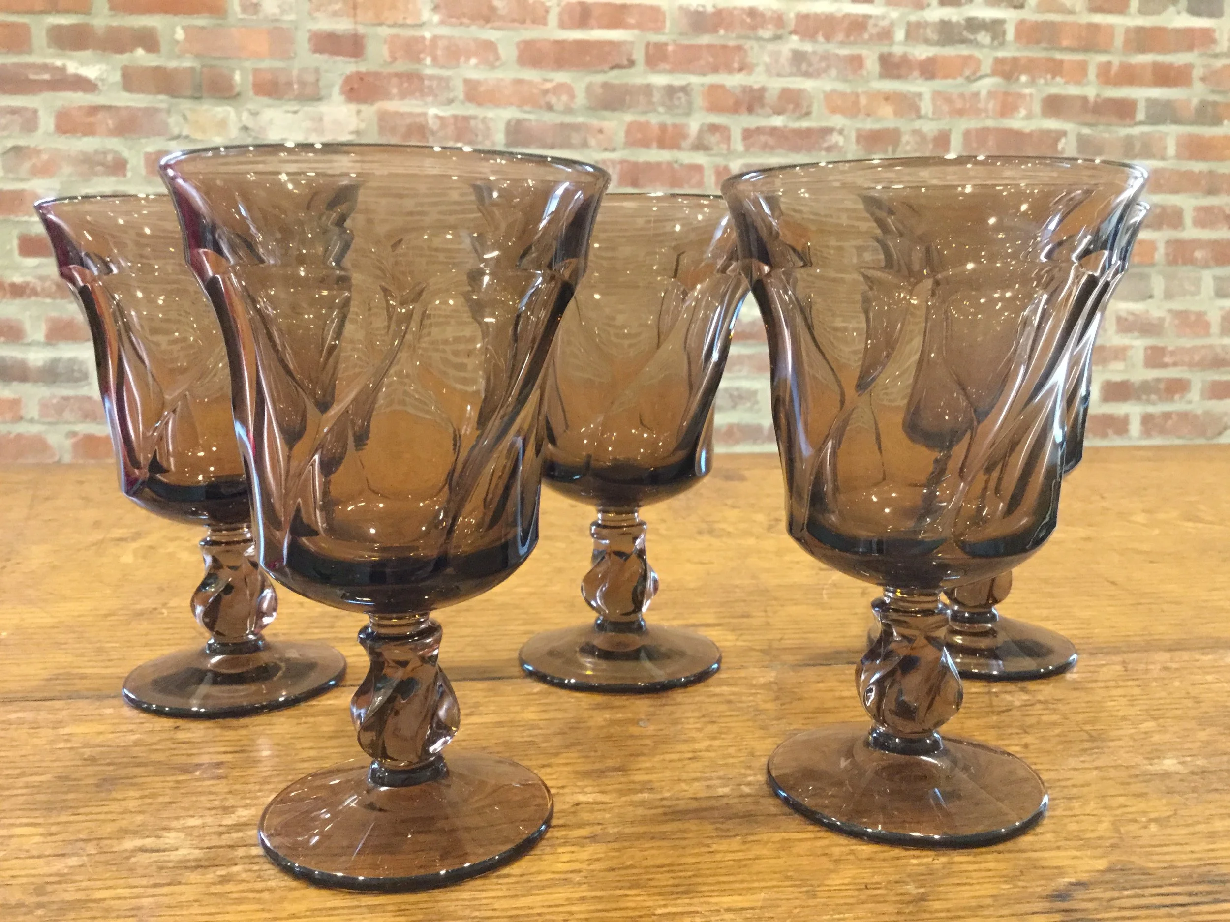 Assorted Colored Water Goblets - $2.00 each