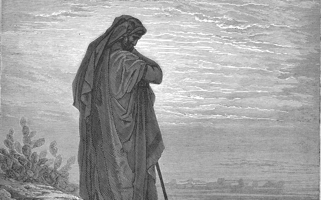 Gustave Doré. The prophet Amos .