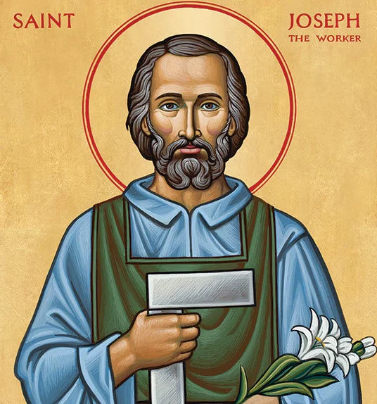 St Joseph the Worker , Monastery Icons.