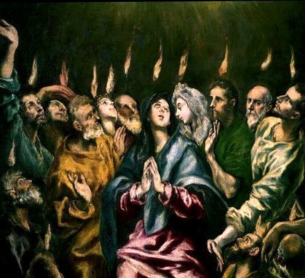 El Greco. Pentecost .