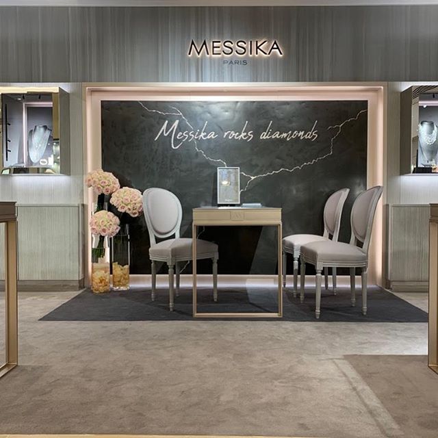 Our recently completed @harrods concession of @messikajewelry by our specialist shop fitting team #shopfitting #jewelry #knightsbridge #luxurylifestyle