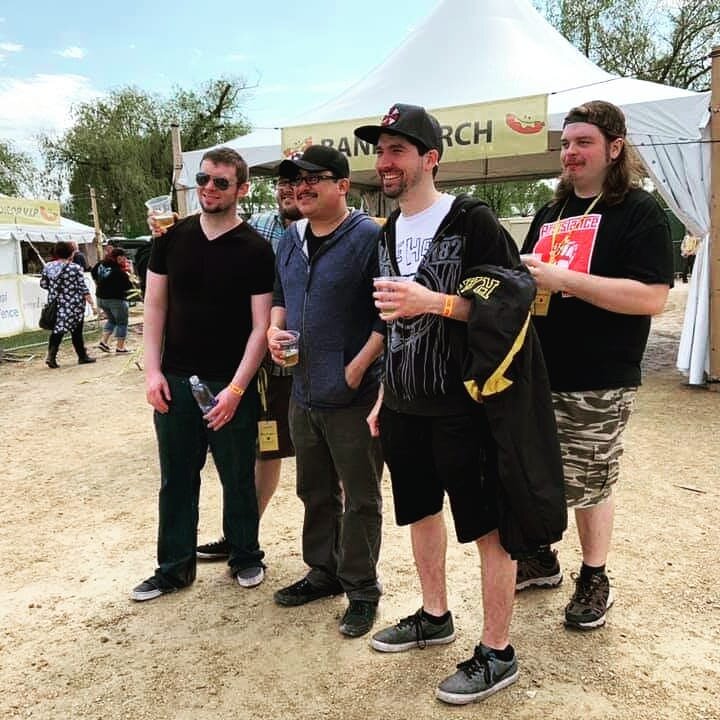 Thanks to everyone who came to our set and rocked with us Friday at @bratfestofficial. We had a blast and can't wait to do it again soon! #worldslargestbratfest #madison #postgrunge