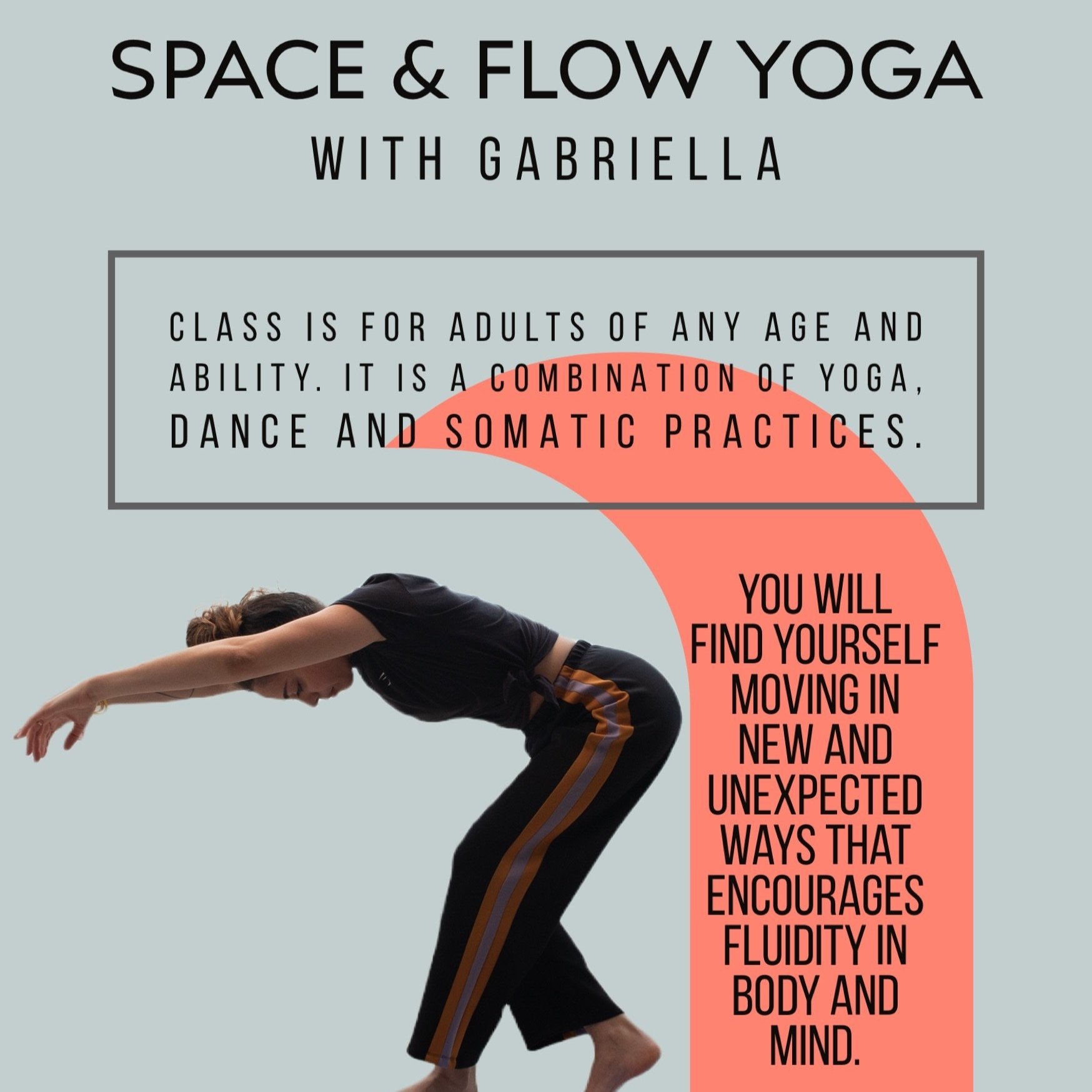 February Offer - Space & Flow Yoga Class with Gabriella