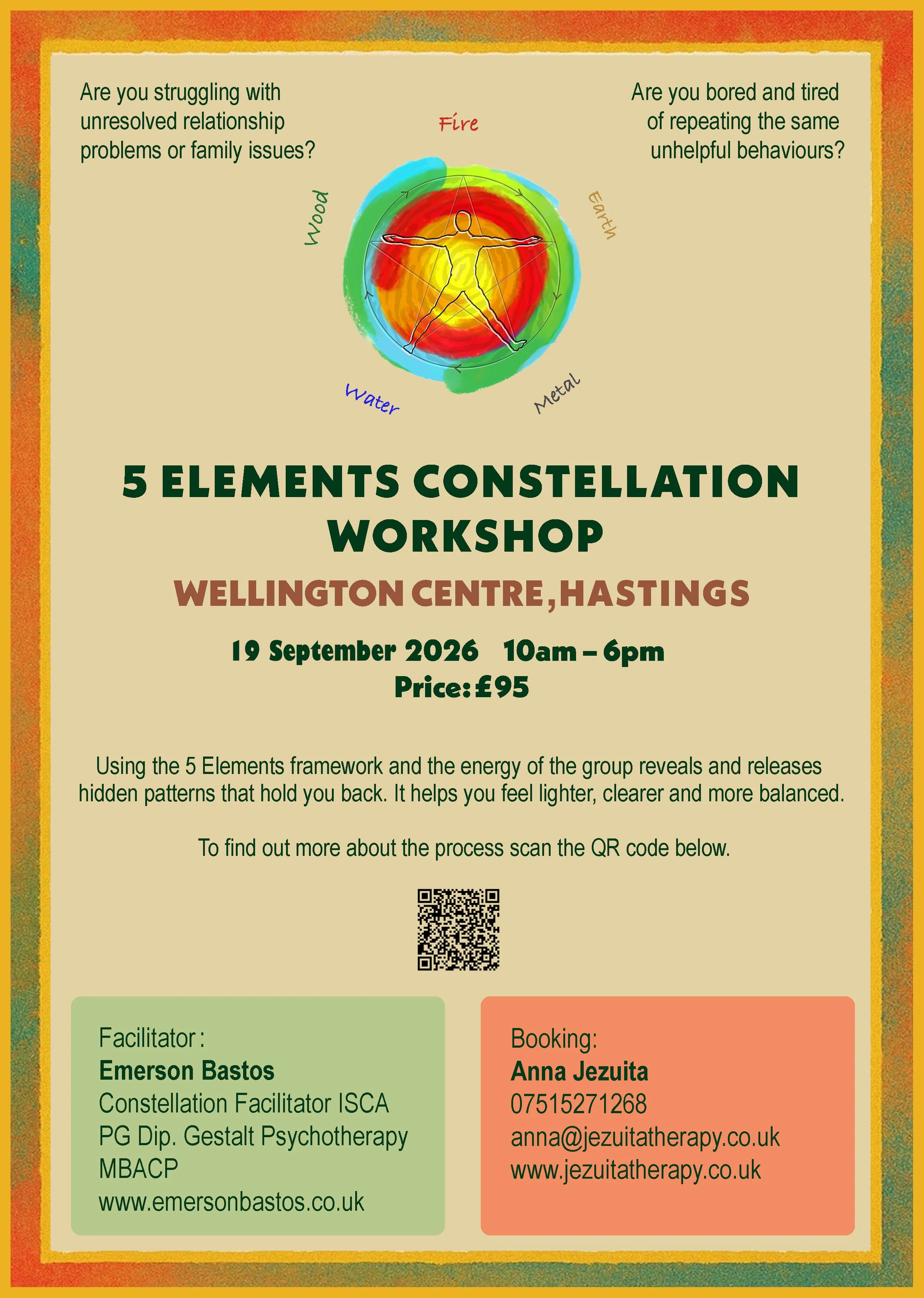 5 Elements Constellation Workshop with Emerson Bastos
