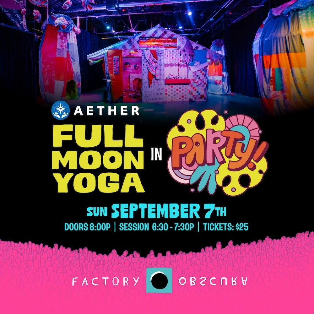 Full Moon Yoga in PARTY!