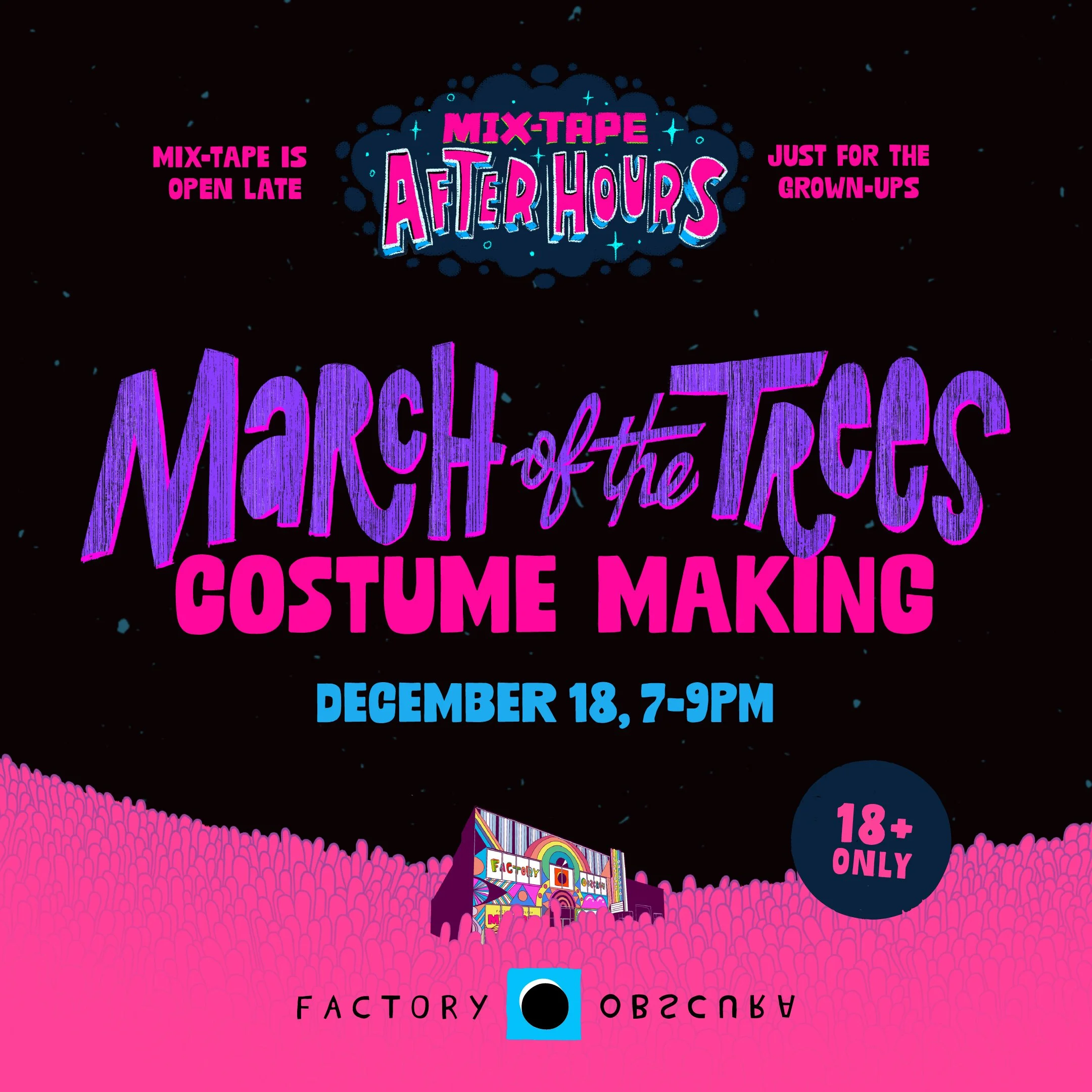 Mix-Tape After Hours: March of the Trees Costume Making