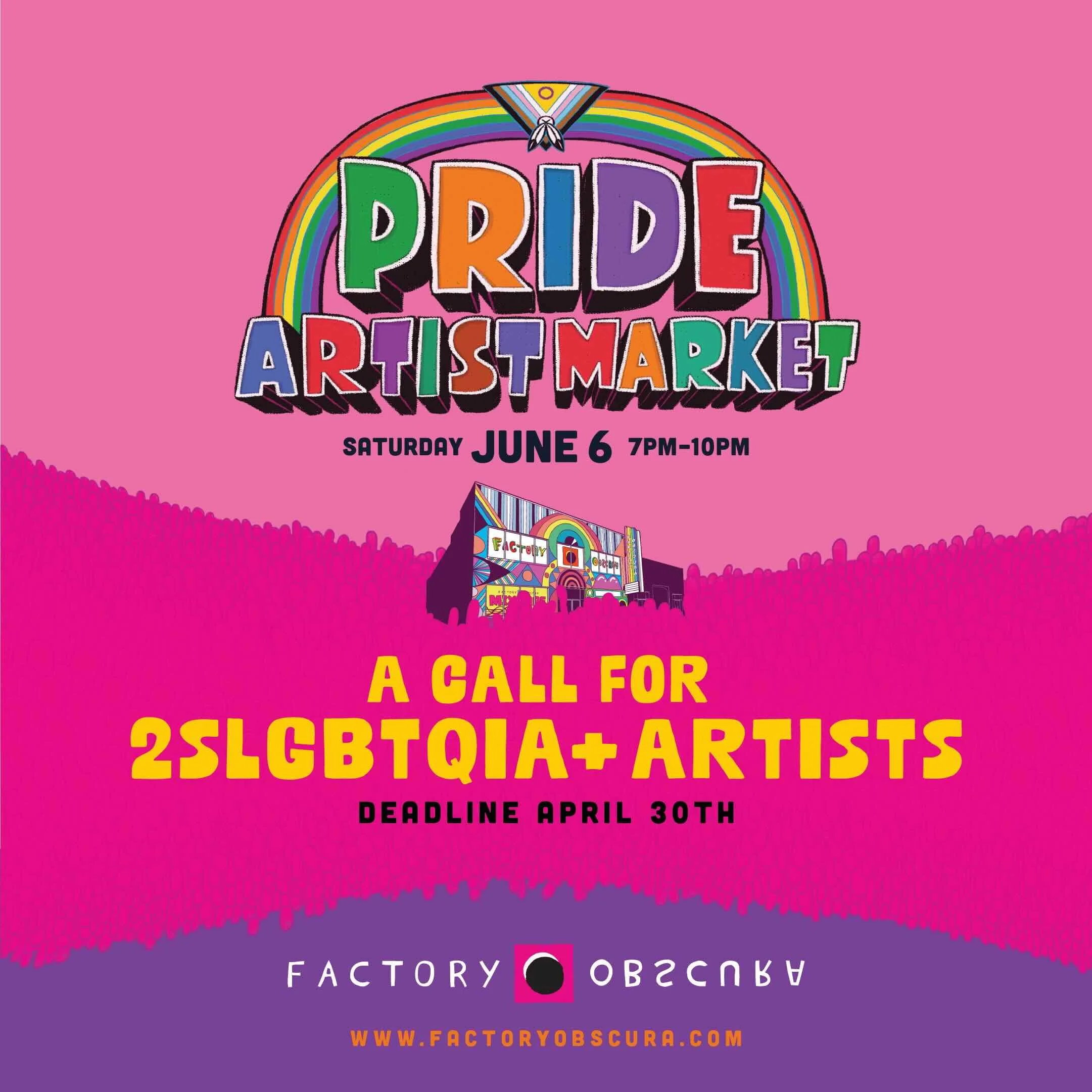 Call for Artists: Pride Artist Market 2026