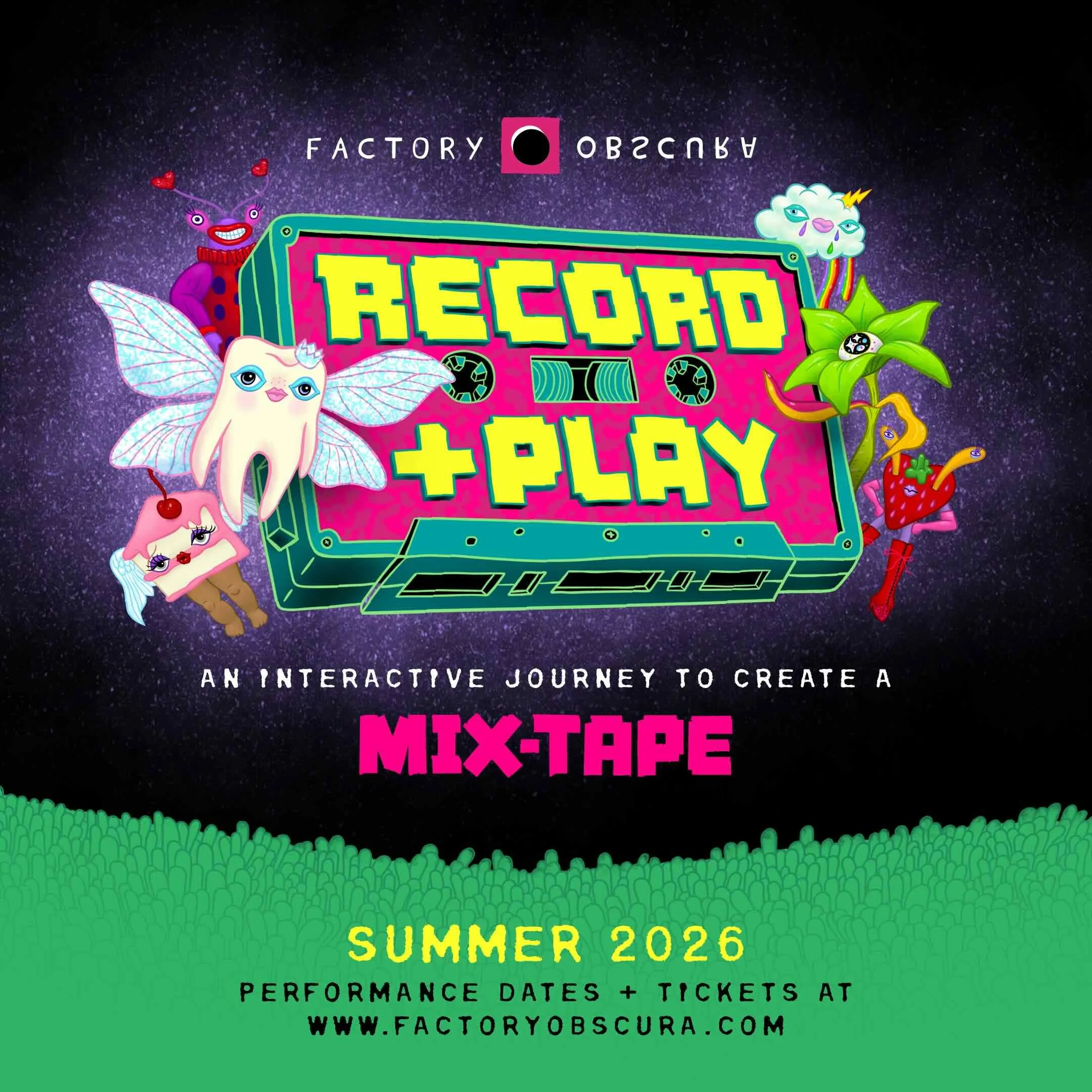 Factory Obscura presents: RECORD + PLAY