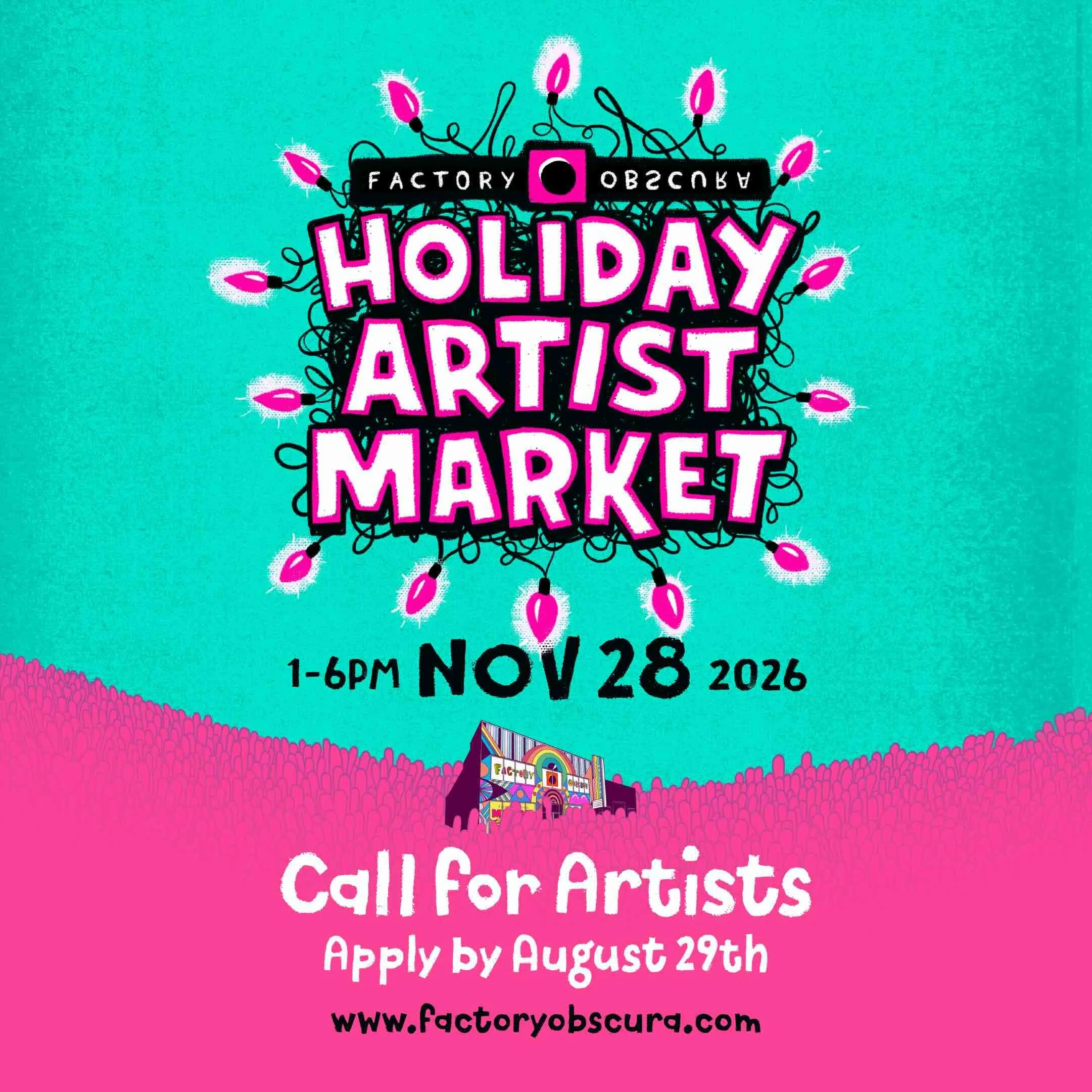CALL FOR ARTISTS: Holiday Artist Market 2026