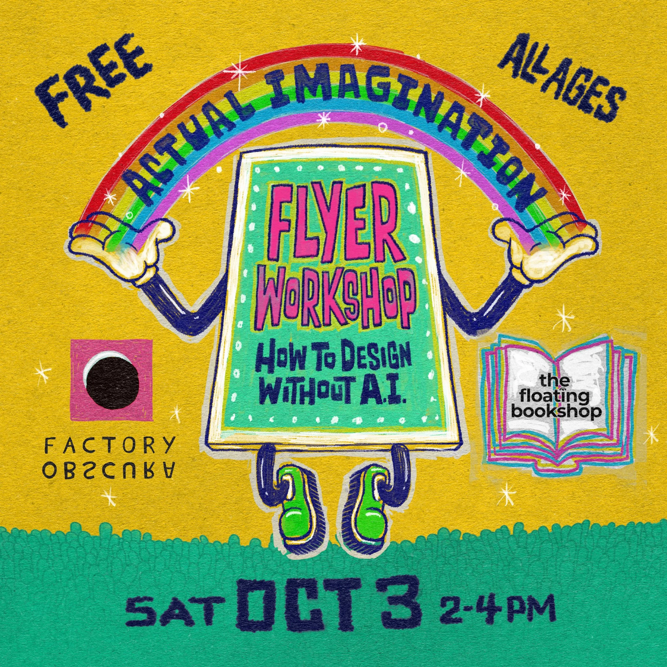 Actual Imagination Flyer Workshop