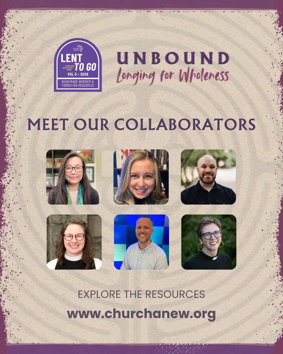 We are thrilled with the amazing team of collaborators who are busy creating the content for our Lent To Go resource for 2026. Learn more about the resources and theme at the link in our bio!