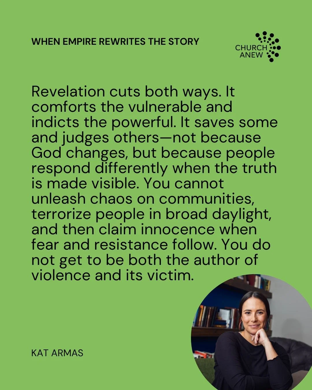 Kat Armas, author of Liturgies for Resisting Empire, reflects on the striking connections between the current immigration enforcement crisis and the season of Epiphany. Read more at the link in our bio!