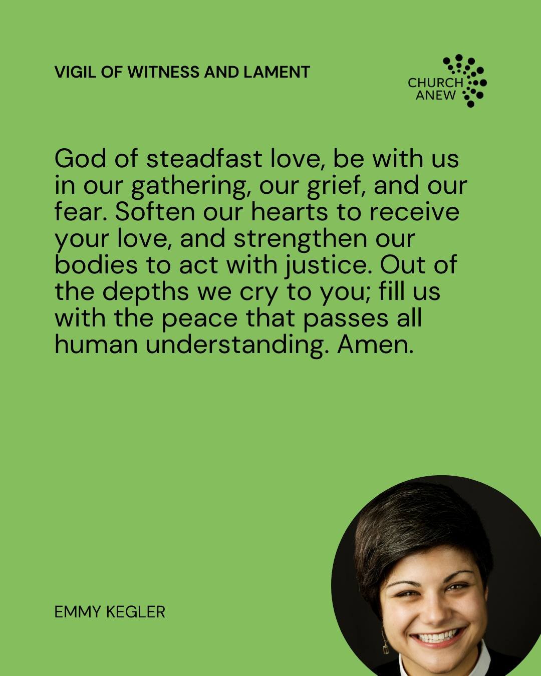 This vigil is designed for use in the aftermath of an abduction or murder by immigration enforcement. Our hope was to make this vigil simple and accessible, offering words to a community that may be too stunned to speak or act. Read more at the link 