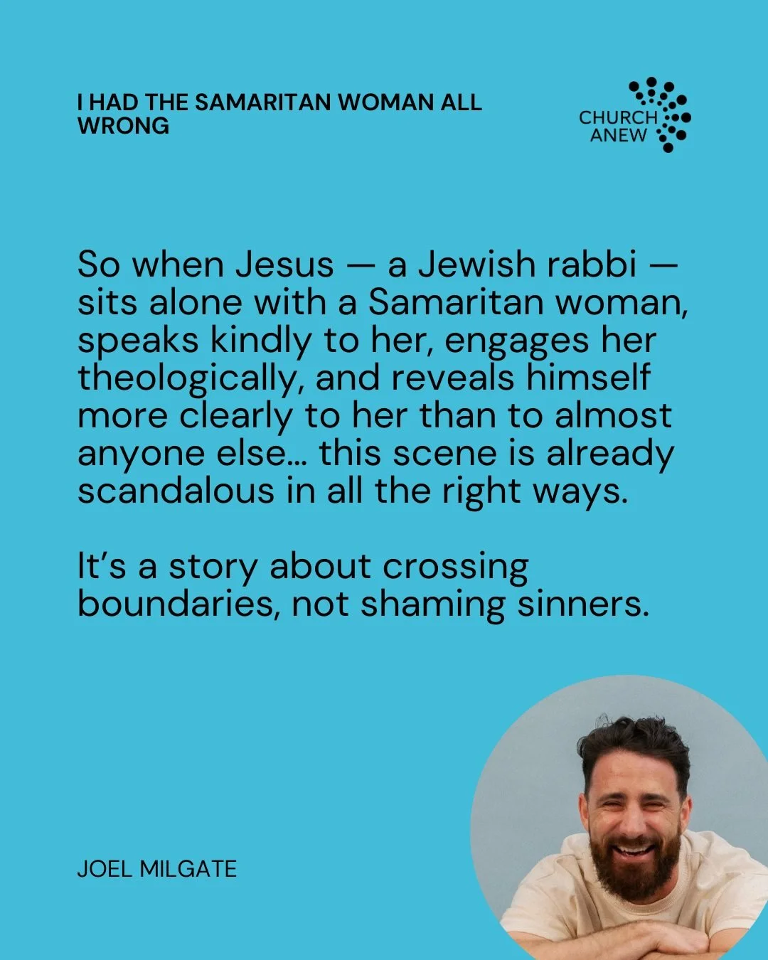 The Samaritan woman at the well is a classic story of sinfulness and redemption. &hellip; Or is it? Read more at the link in our bio!