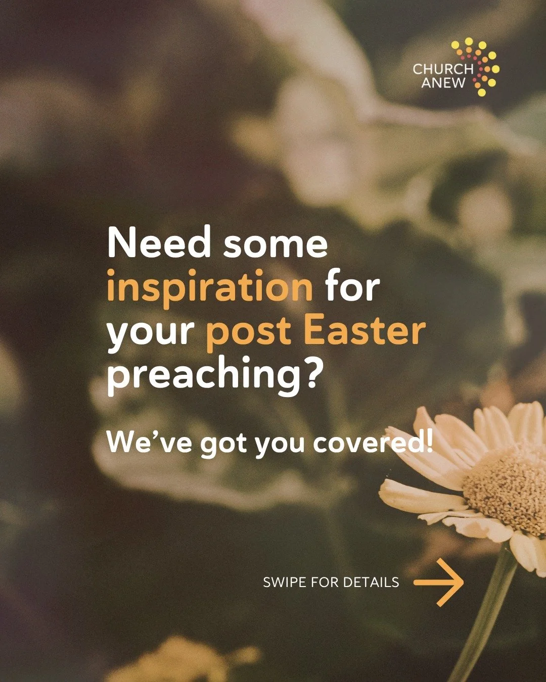 Join Dr. Michael Chan and Dr. Eric Barreto on April 8 as they talk together about the Easter season texts for THIS year, and what is striking them in light of our current time and place. 

Pay what you can. Registration required. Link in bio.