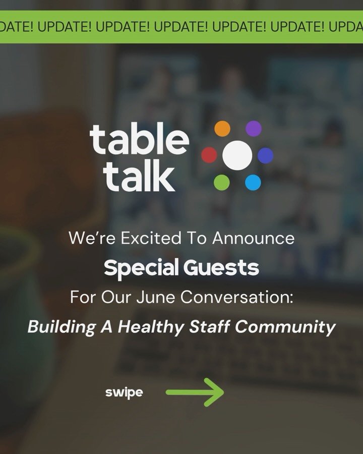 Excited for Tuesday! Comment &ldquo;table&rdquo; to get the link to register (free).