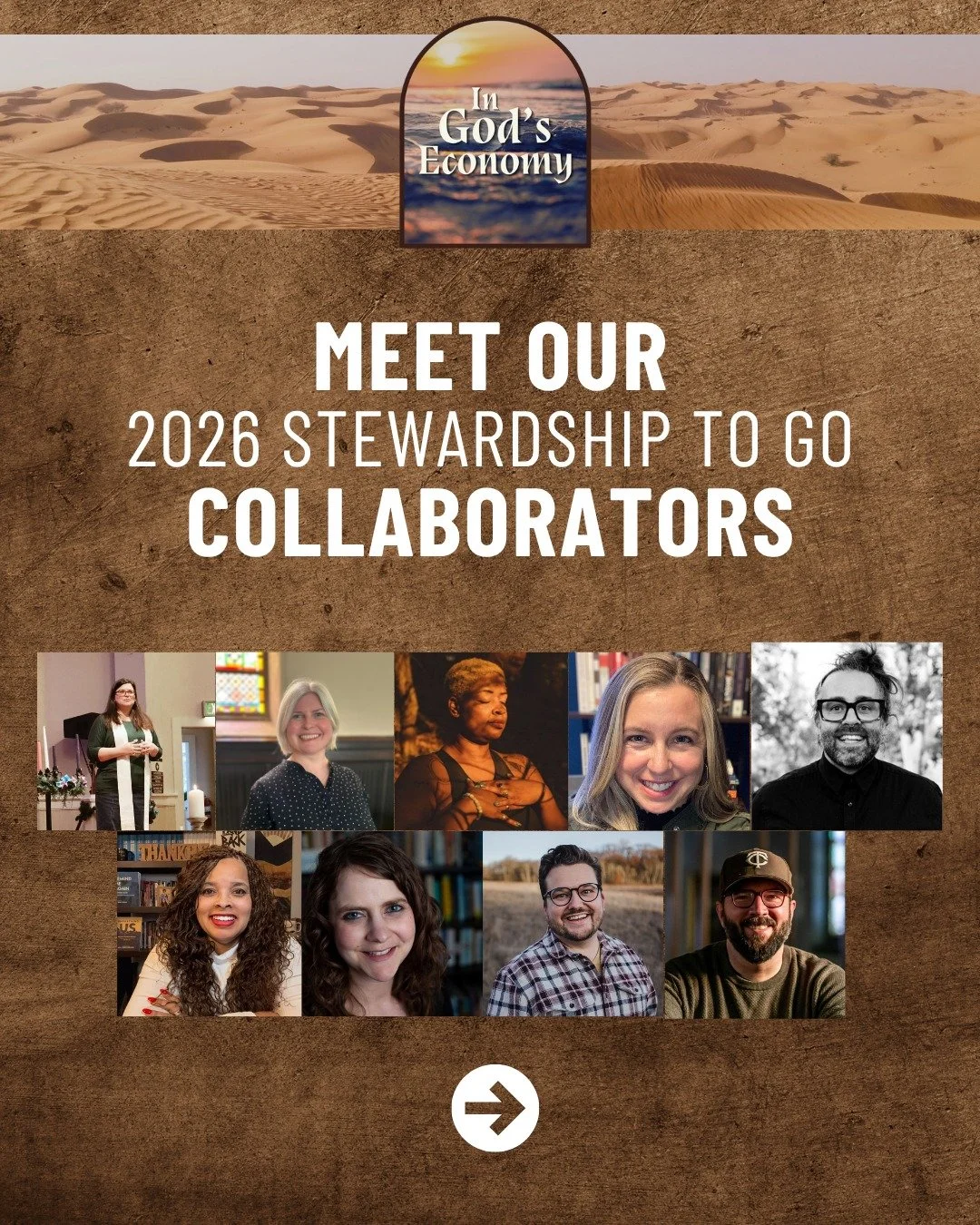 Offer some fresh voices in your stewardship conversations this fall. 💸  Meet the incredible group of collaborators who are crafting our resources this year! Comment ECONOMY to get to know our collaborators and learn more about this resource!