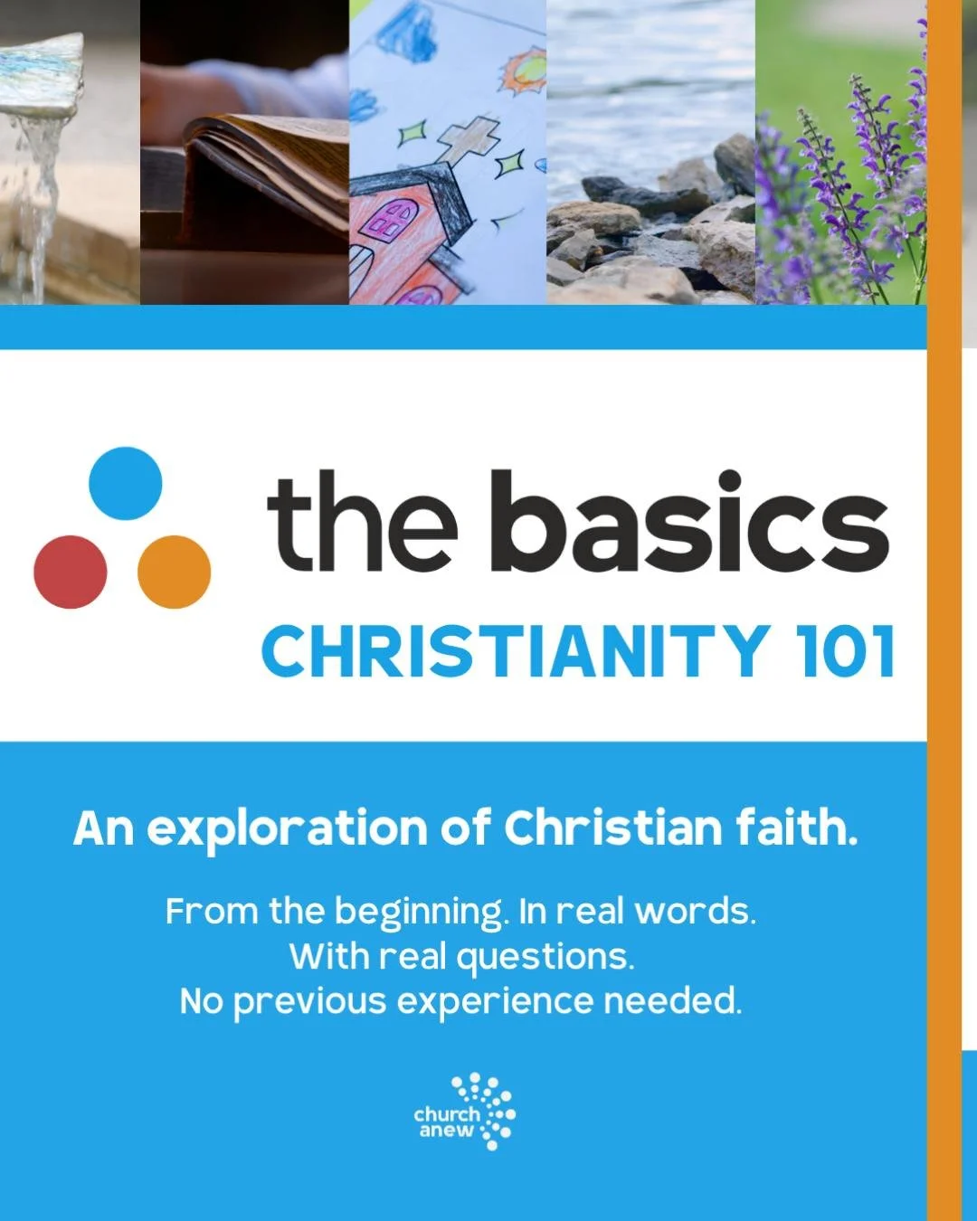 Introduce new people to the basics of faith with this beautiful and accessible video series! Swipe through to see the topics and comment "basics" to get a link to watch the trailer and learn more.