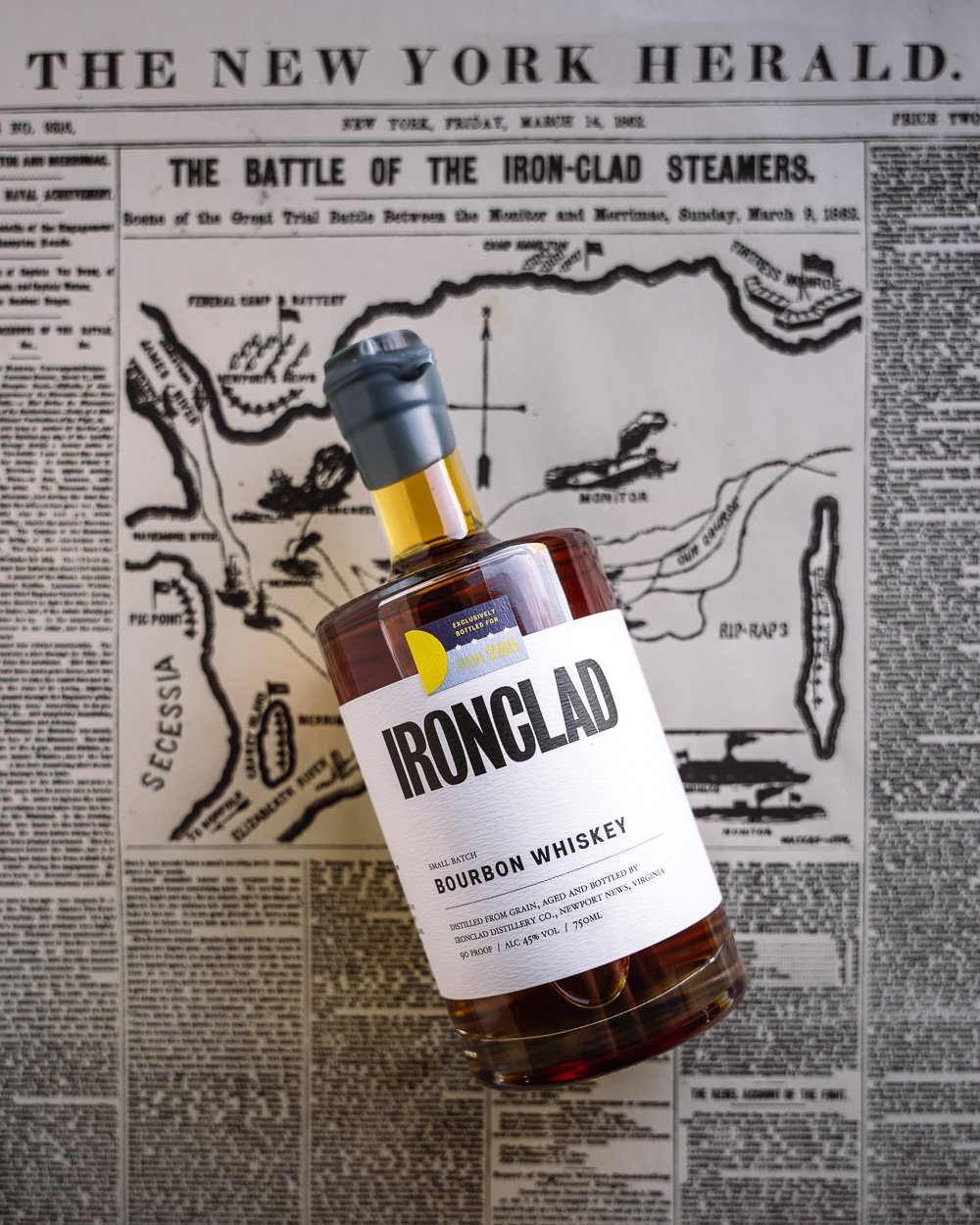 The Severed Hand Small Batch Bourbon Whiskey — Ironclad Distillery Co.