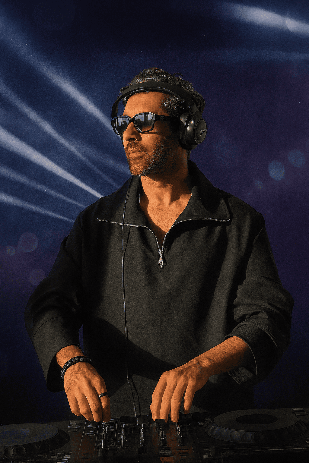 DJ RIKIGAI
Rikigai is a Toronto-based DJ driven by a deep connection to nature and the energy of human experience. The name is a fusion of “Ikigai”—the Japanese concept of life’s purpose—and rhythm, reflecting his passion for creating meaning th