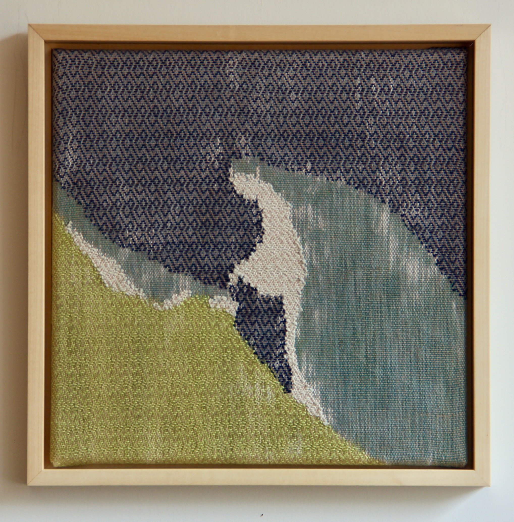 Sandspit: Cardigan River, PEI. 2021. 12"x12"
