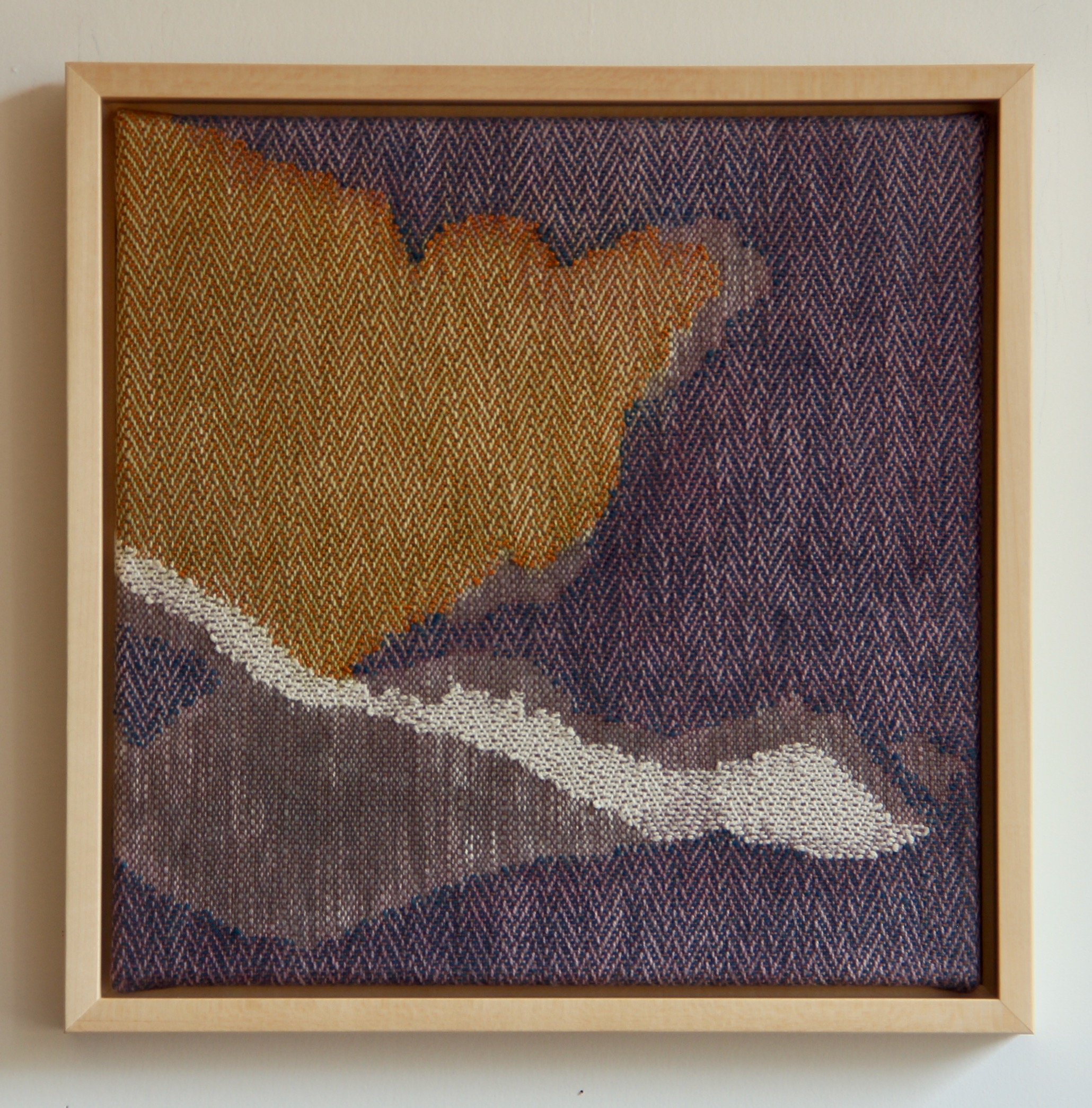 Sandspit: Big Barachois, PEI. 2021. 12"x12"