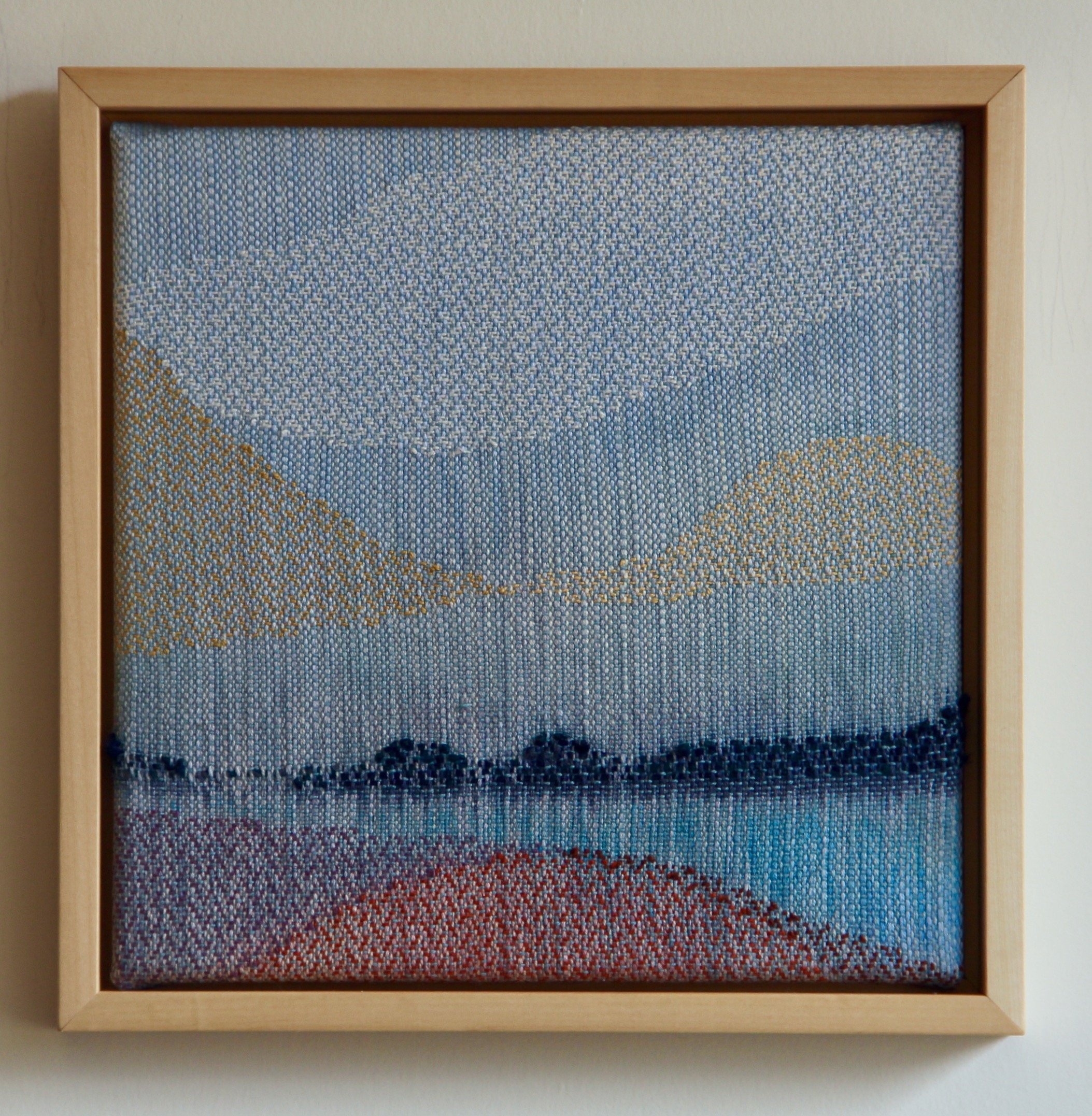 On the Sandbar at Pinette. 2021. 10"x10"