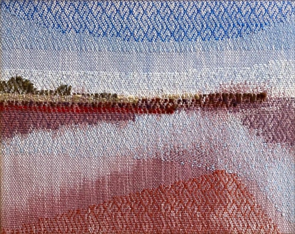 Low Tide Shorescape #6. 2022. 8"x10"